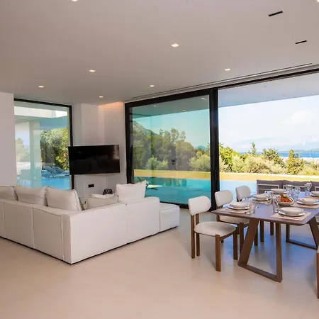 Луксозна вила The Oasis, Luxury In Nidri Agios Christoforos (Lefkada)